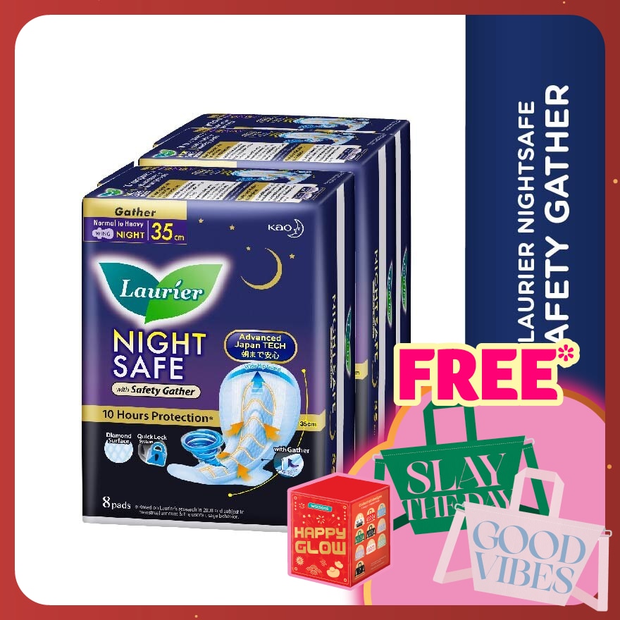 Night Safe With Gather 35cm 2X8S