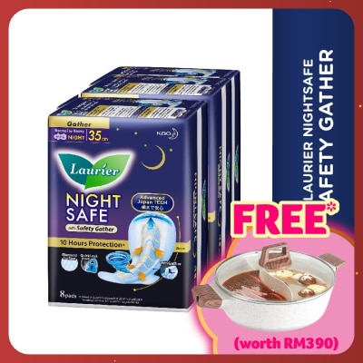 LAURIER Night Safe With Gather 35cm 2X8S