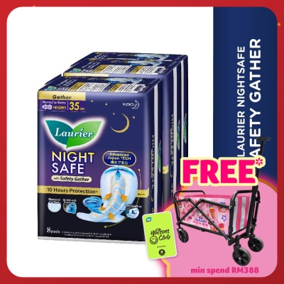 LAURIER Night Safe With Gather 35cm 2X8S