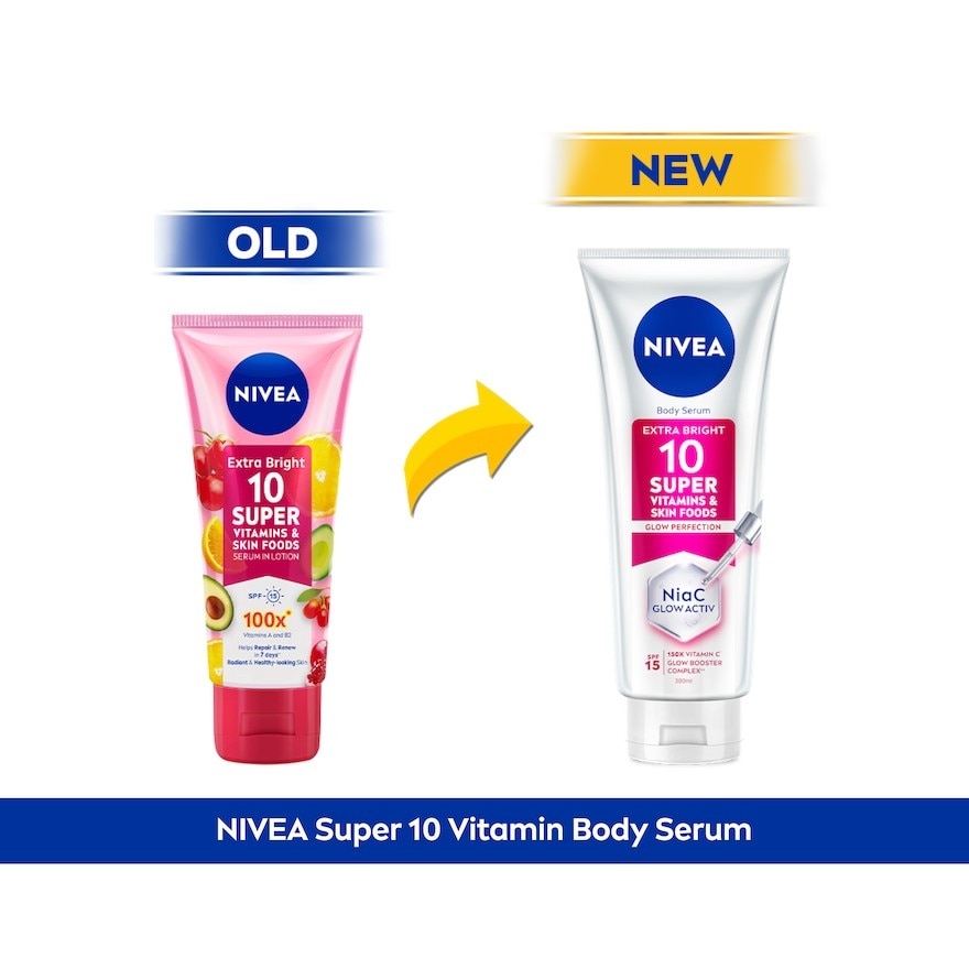 10 Super Vitamins & Skin Foods Serum Lotion 300ml