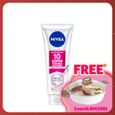 NIVEA 10 Super Vitamins & Skin Foods Serum Lotion 300ml
