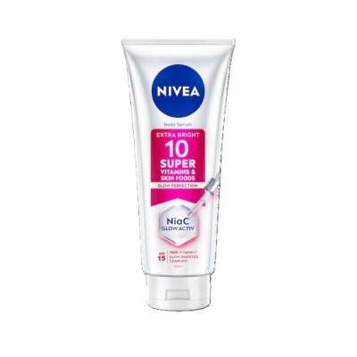 NIVEA Extra Bright 10 Super Vitamins & Skin Foods Serum In Lotion 320ml