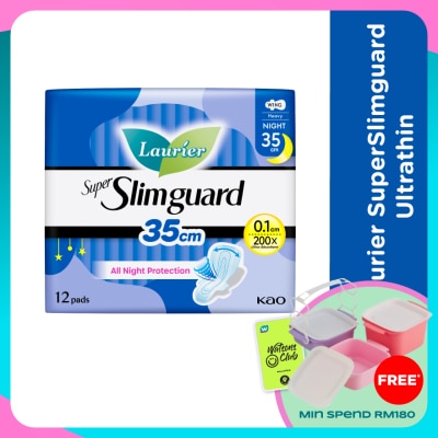 LAURIER Super Slimguard Night 35cm 12S