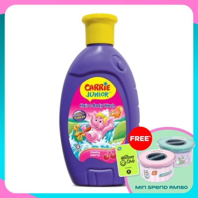 CARRIE JUNIOR Hair & Body Wash Cheeky Cherry 280g