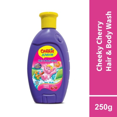 CARRIE JUNIOR Hair & Body Wash Cheeky Cherry 250G
