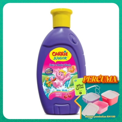 CARRIE JUNIOR - Hair & Body Wash Cheeky Cherry 280g
