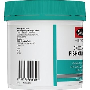 Ultiboost Odourless Fish Oil 1000mg 200S