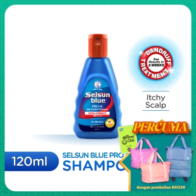 SELSUN BLUE Dandruff Treatment Shampoo 120ml