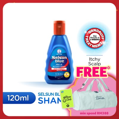 SELSUN BLUE Dandruff Treatment Shampoo 120ml