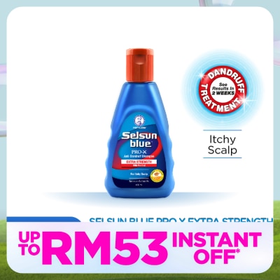 SELSUN BLUE Dandruff Treatment Shampoo 120ml