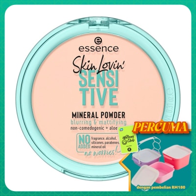ESSENCE - Skin Lovin' Sensitive Mineral Powder 01 Trans