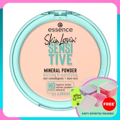 ESSENCE Skin Lovin' Sensitive Mineral Powder 01 Trans