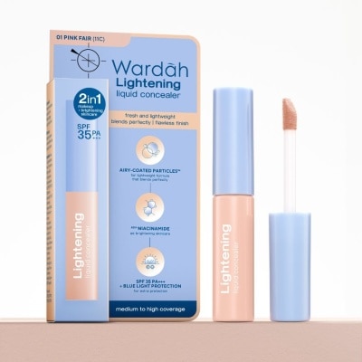 WARDAH Lightening Liquid Concealer 01 Light 7 g (Blister)