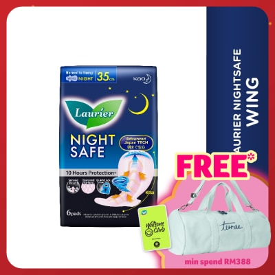 LAURIER Slim Wing Night Use 35cm 6's