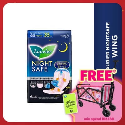 LAURIER Slim Wing Night Use 35cm 6's