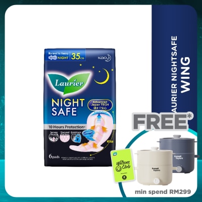 LAURIER Slim Wing Night Use 35cm 6's