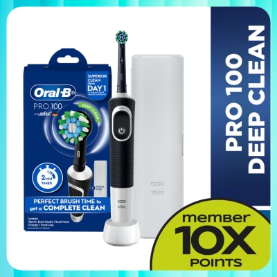 ORAL-B Pro 100 Crossaction Electric Toothbrush 1s