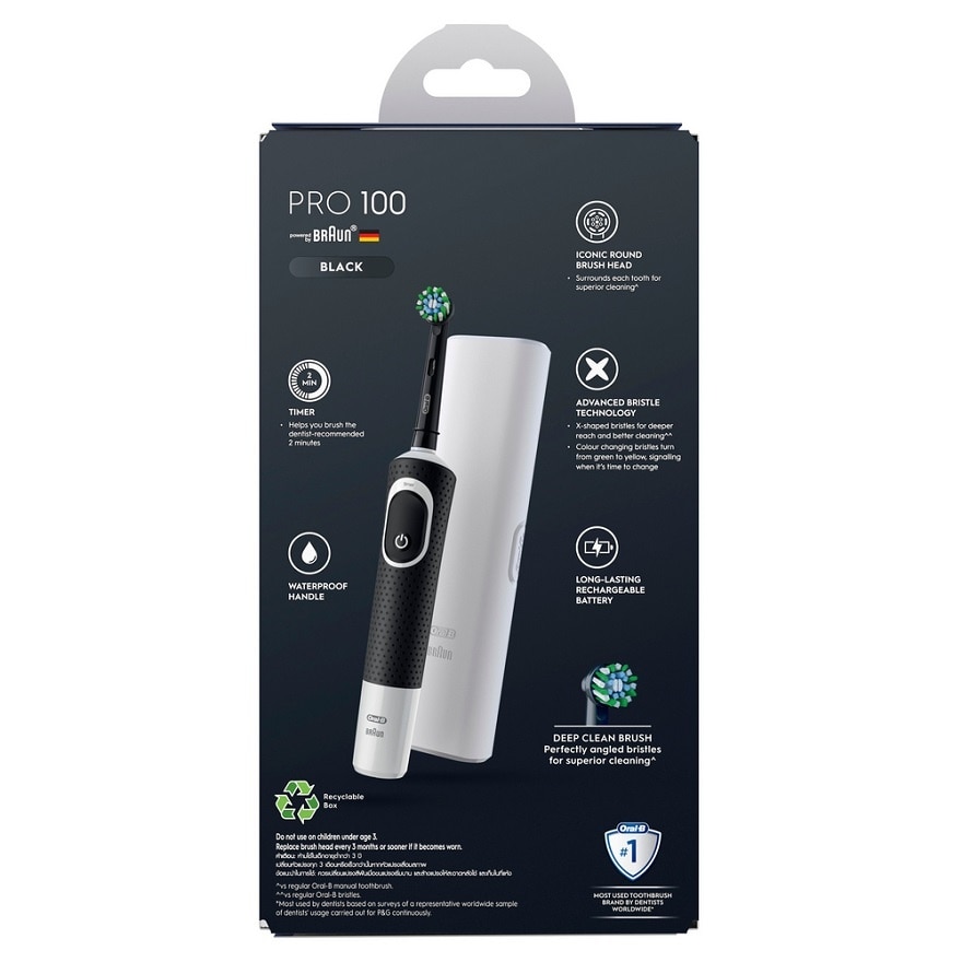 Pro 100 Crossaction Electric Toothbrush 1s