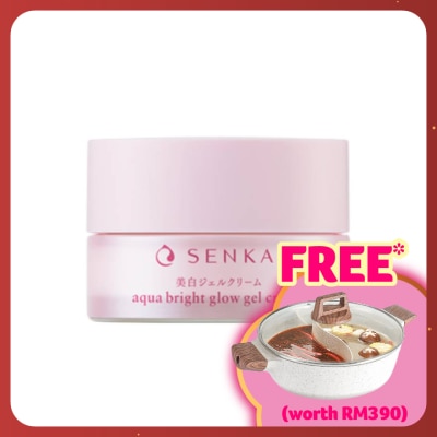 SENKA Aqua Bright Glow Gel Cream 50G