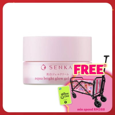 SENKA Aqua Bright Glow Gel Cream 50G