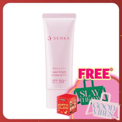 SENKA Aqua Bright Serum in CC 40G