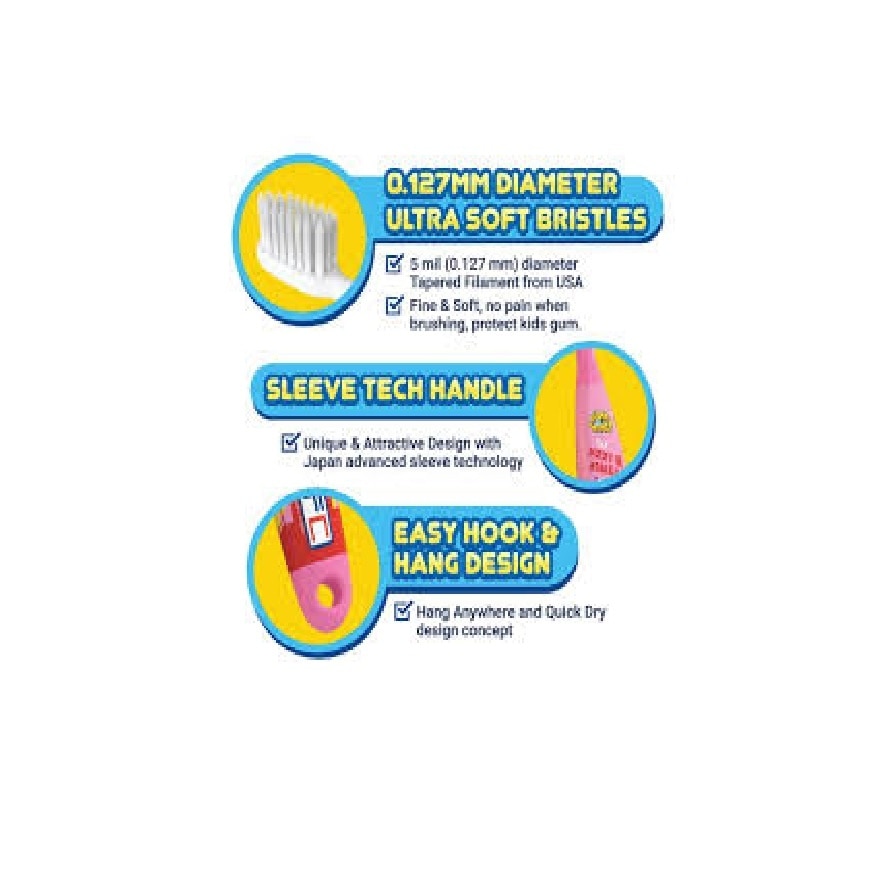 SW Kids Toothbrush Age 8+ & 1 Assorted Toothpaste
