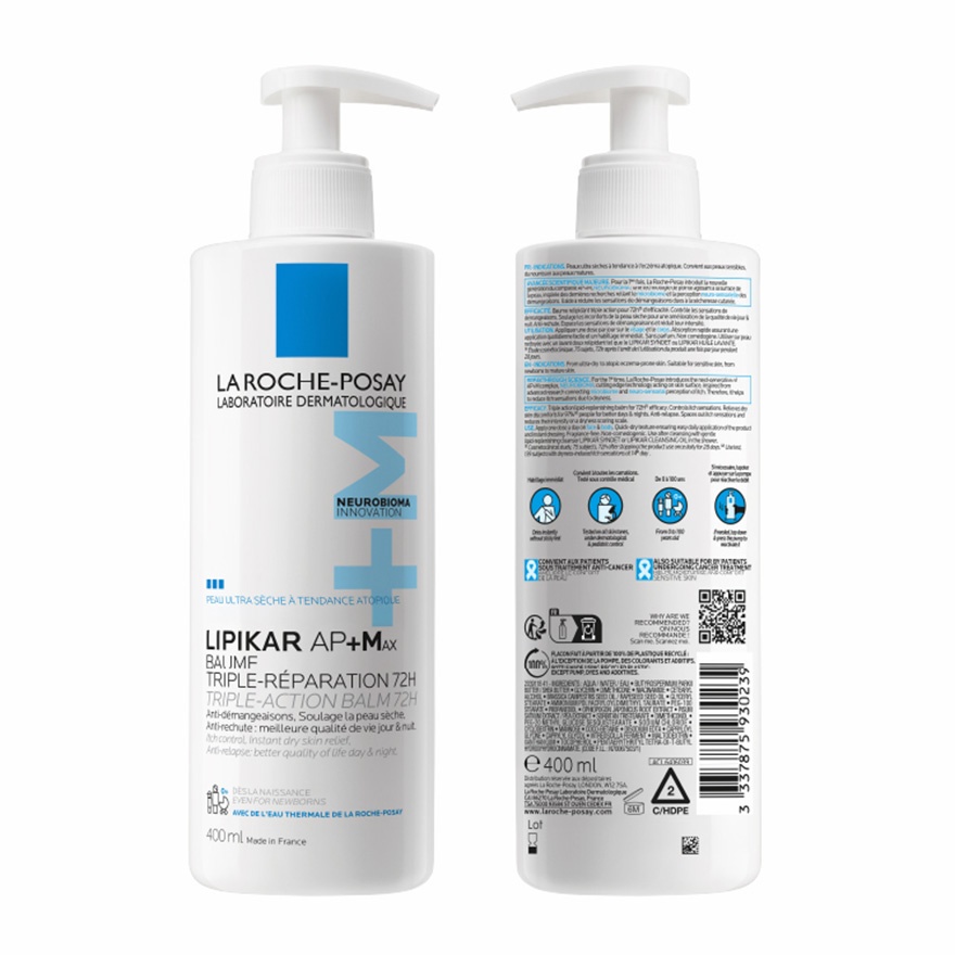Lipikar AP+Max Baume 400ml