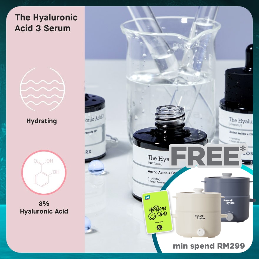The Hyaluronic Acid 3 Serum 20ml