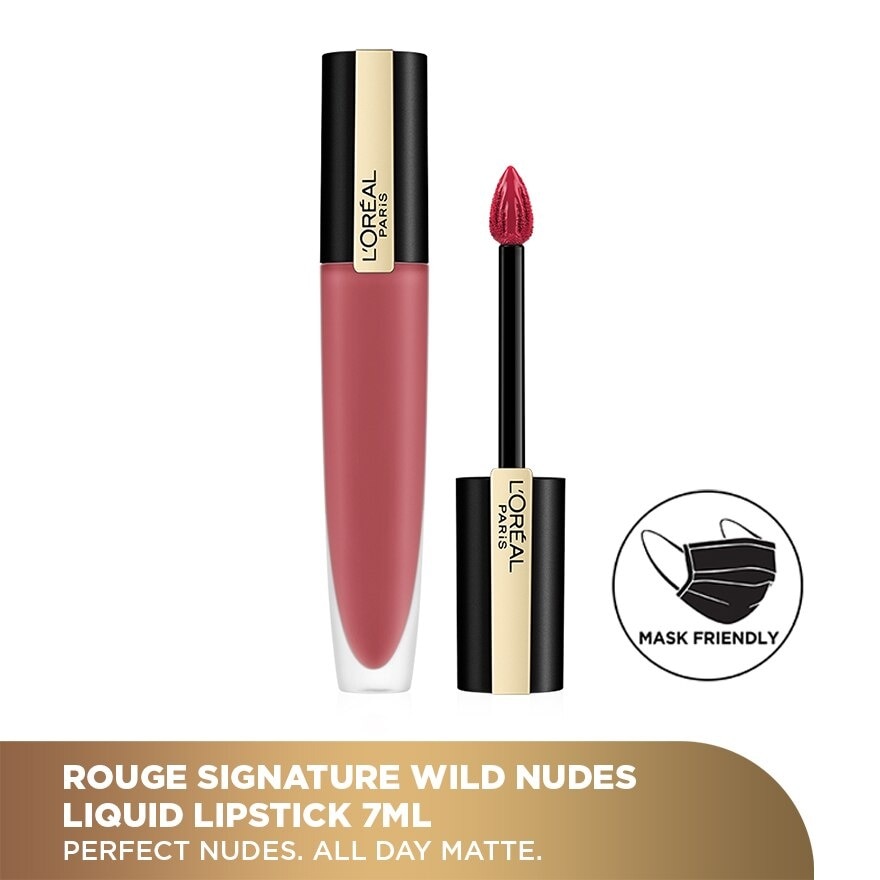 L'OREAL PARIS MAKEUP Rouge Signature Wild Nudes