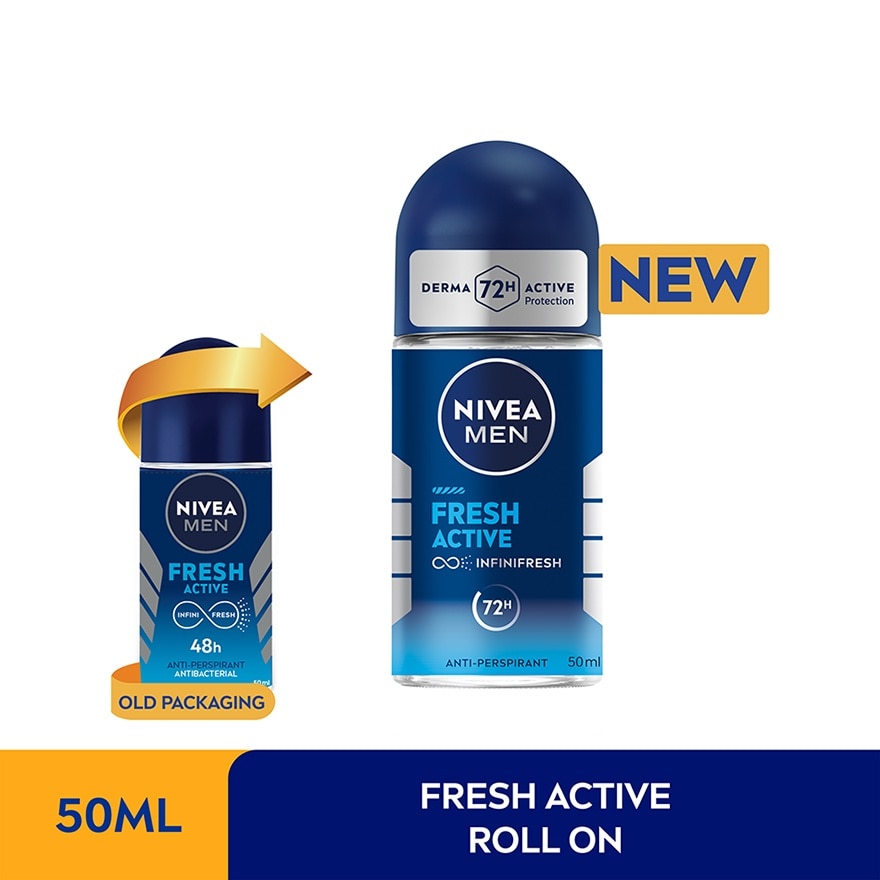 Deodorant Fresh Roll On 2x50ml