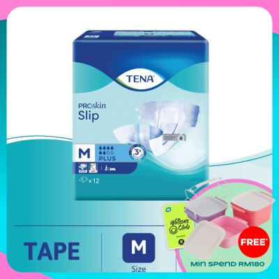 TENA PROskin Slip Plus Adult Diaper M 12S