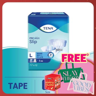 TENA PROskin Slip Plus Adult Diaper L 12S