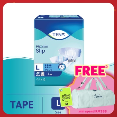 TENA PROskin Slip Plus Adult Diaper L 12S