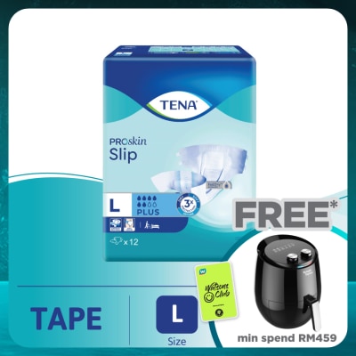 TENA PROskin Slip Plus Adult Diaper L 12S