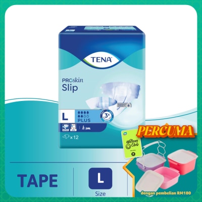 TENA - PROskin Slip Plus Adult Diaper L 12S