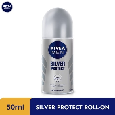 NIVEA FOR MEN Deodorant Silver Protect Roll On 50ml