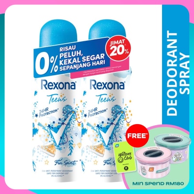 REXONA Rexona Tens Deodorant Spray Fun Spirit 2x102ml