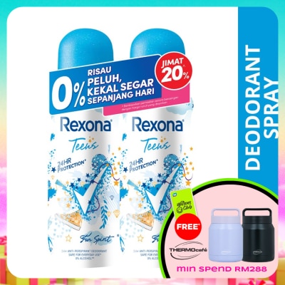 REXONA - Rexona Tens Deodorant Spray Fun Spirit 2x102ml