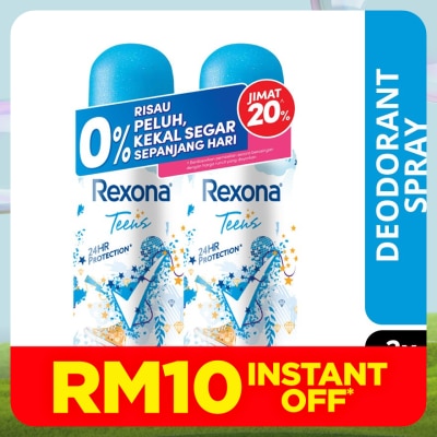 REXONA Rexona Tens Deodorant Spray Fun Spirit 2x102ml
