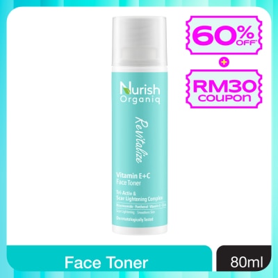NURISH ORGANIQ Vitamin E+C Toner 80ML