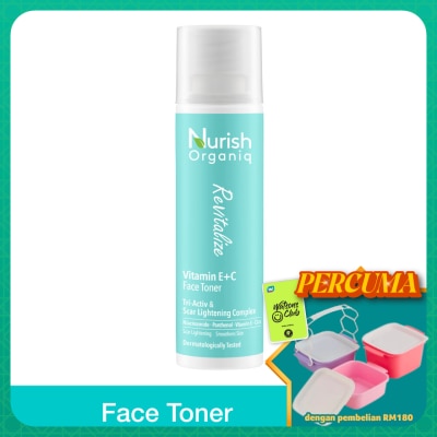 NURISH ORGANIQ - Vitamin E+C Toner 80ML