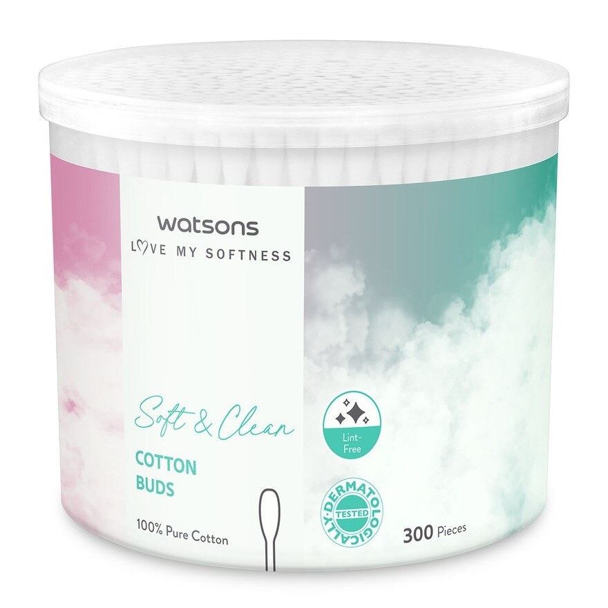 Soft and Clean Cotton Buds Cann 300's