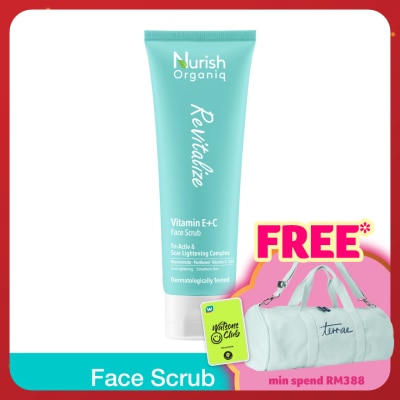 NURISH ORGANIQ Vitamin E+C Face Scrub 100g