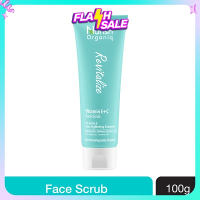 NURISH ORGANIQ Vitamin E+C Face Scrub 100g