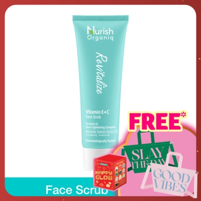 NURISH ORGANIQ Vitamin E+C Face Scrub 100g