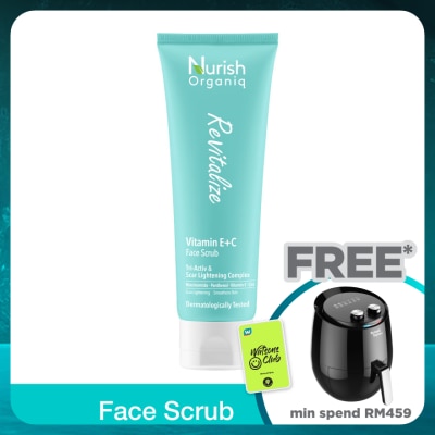 NURISH ORGANIQ Vitamin E+C Face Scrub 100g