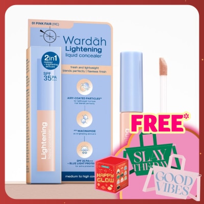 WARDAH Lightening Liquid Concealer 02 Beige 7 g