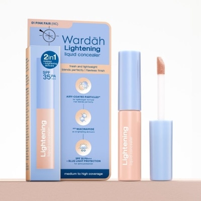 WARDAH Lightening Liquid Concealer 02 Beige 7 g