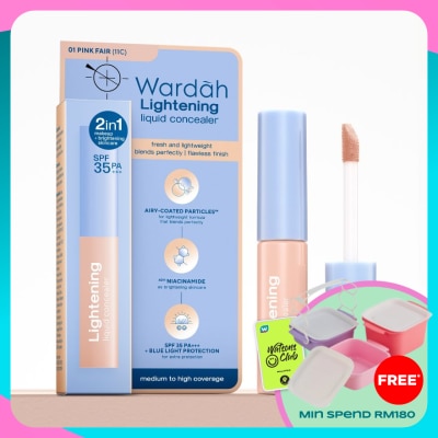 WARDAH Lightening Liquid Concealer 02 Beige 7 g
