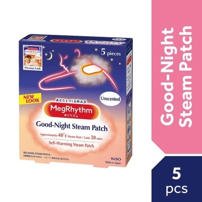 MEG RHYTHM Goodnight Steam Patch Unscented 5s